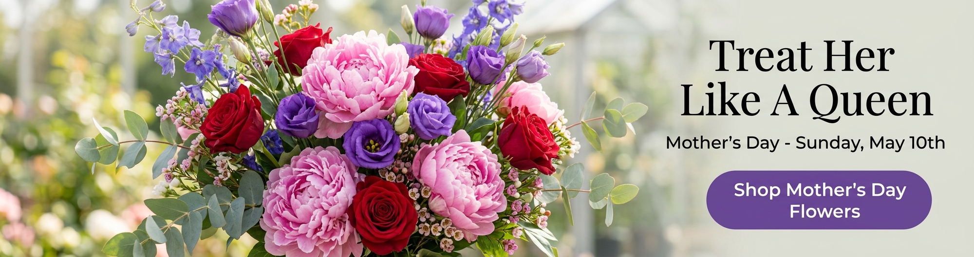 Mother's Day Flower Banner for Clayton Florist