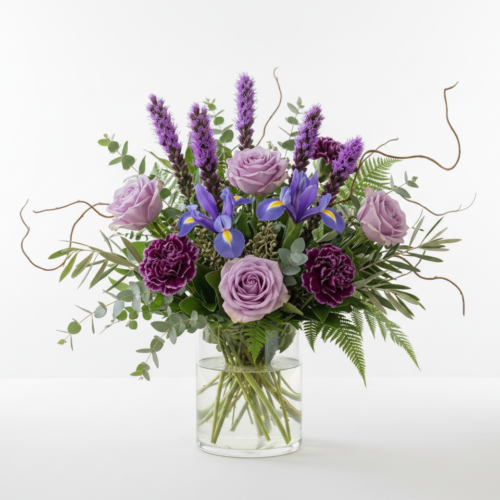 Mom's Violet Garden Bouquet