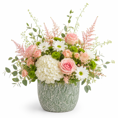 Pink Garden Keepsake — Clayton Florist, Clayton NC