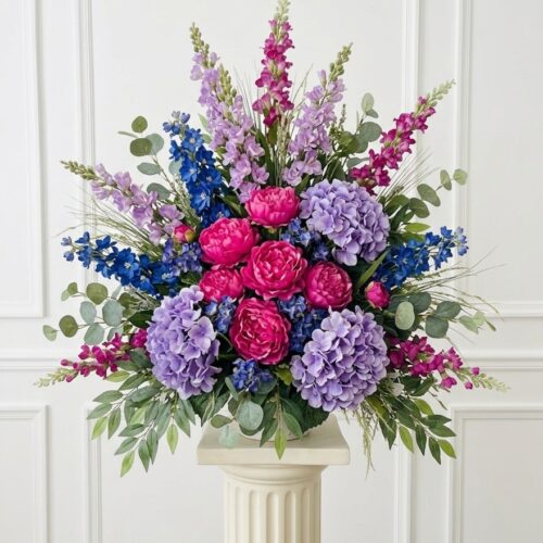 Silk Purple Tribute Urn