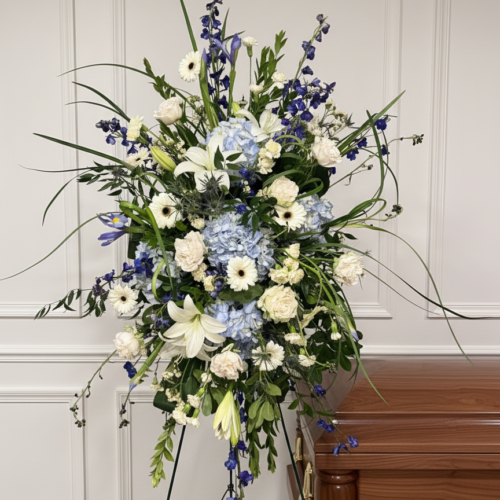 Blue Hydrangea Spray