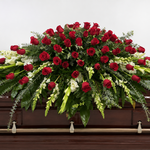 Timeless Love Casket Spray