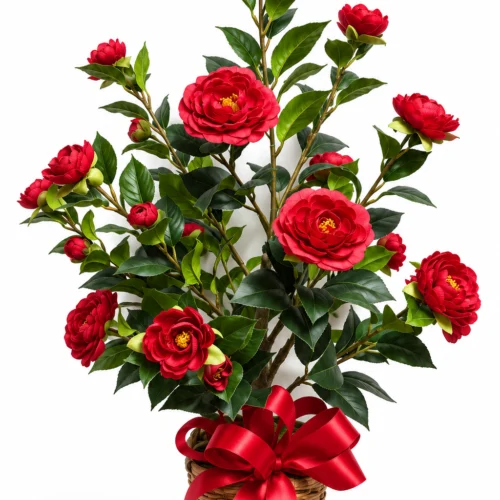 Silk Camelia Bush Plant
