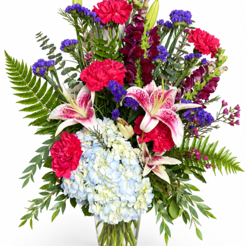 Berry Blue Blooms